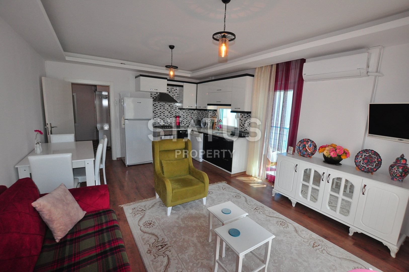 Недорогая квартира в Махмутларе с мебелью и техникой фото 15