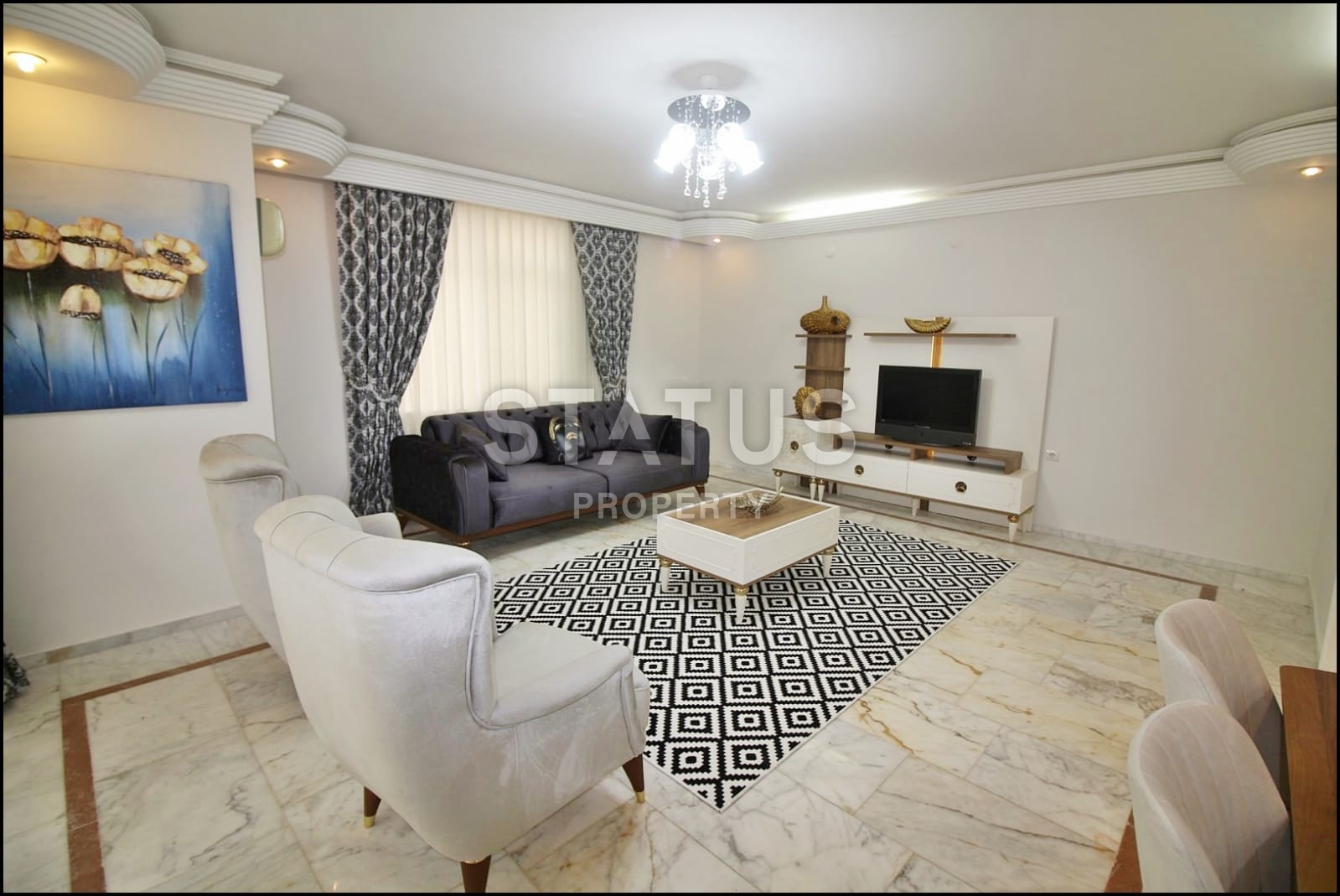 Хорошая квартира в Махмутларе 2+1 с мебелью и техникой 120 кв.м. фото 2