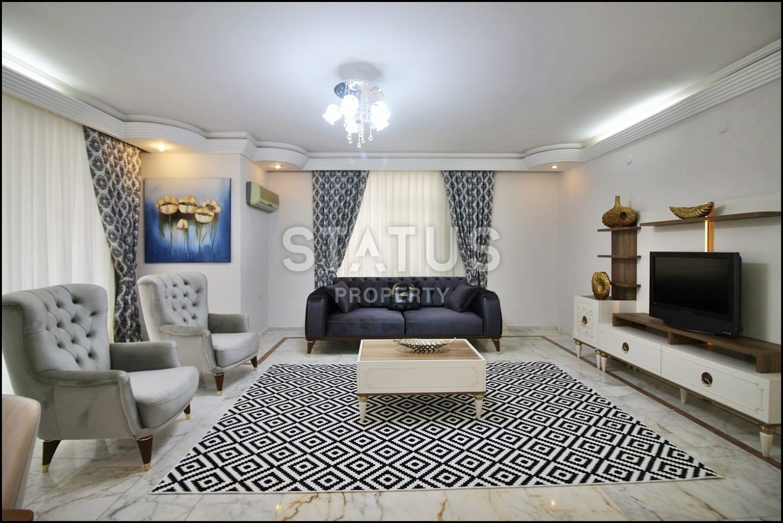 Хорошая квартира в Махмутларе 2+1 с мебелью и техникой 120 кв.м. фото 7