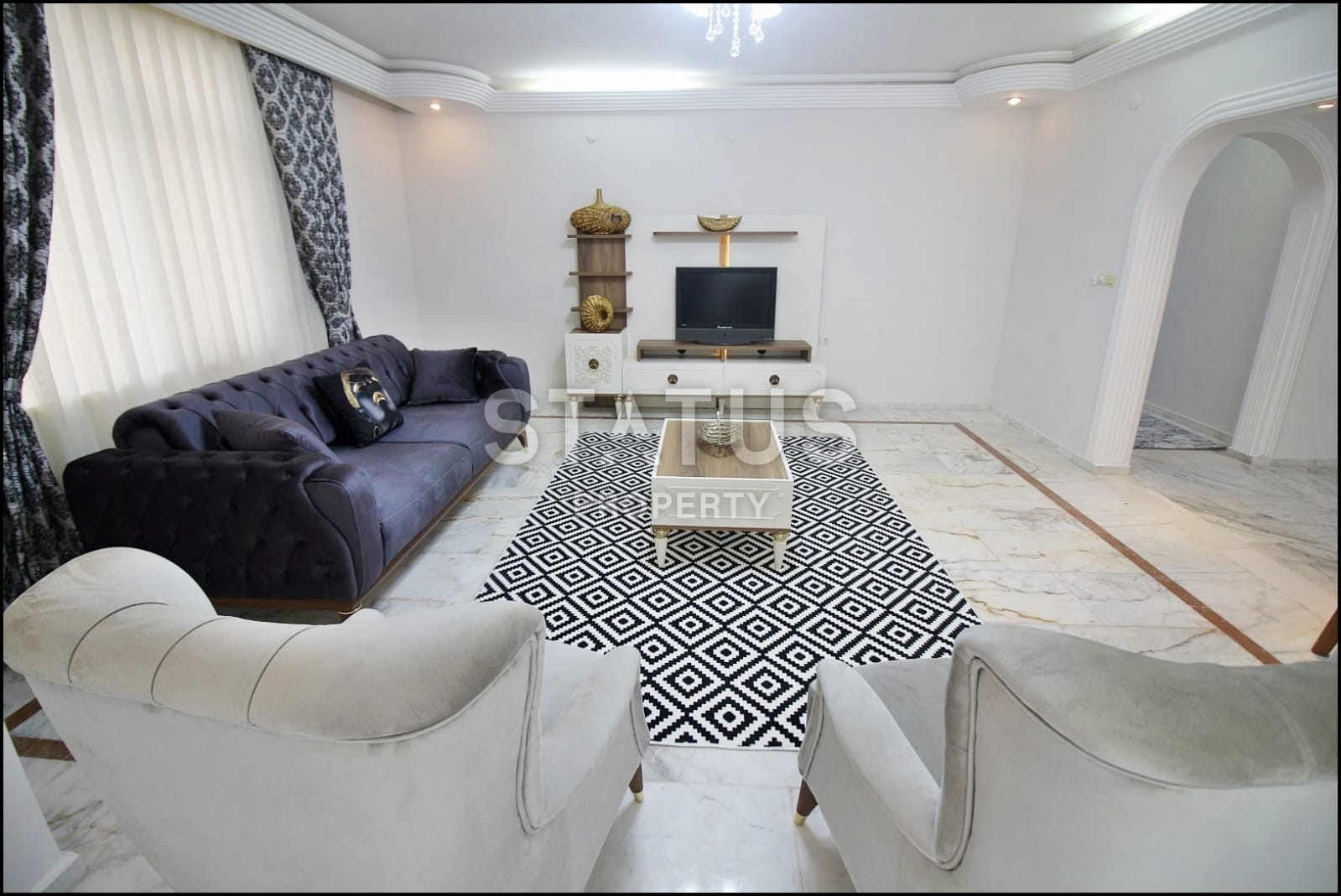 Хорошая квартира в Махмутларе 2+1 с мебелью и техникой 120 кв.м. фото 10