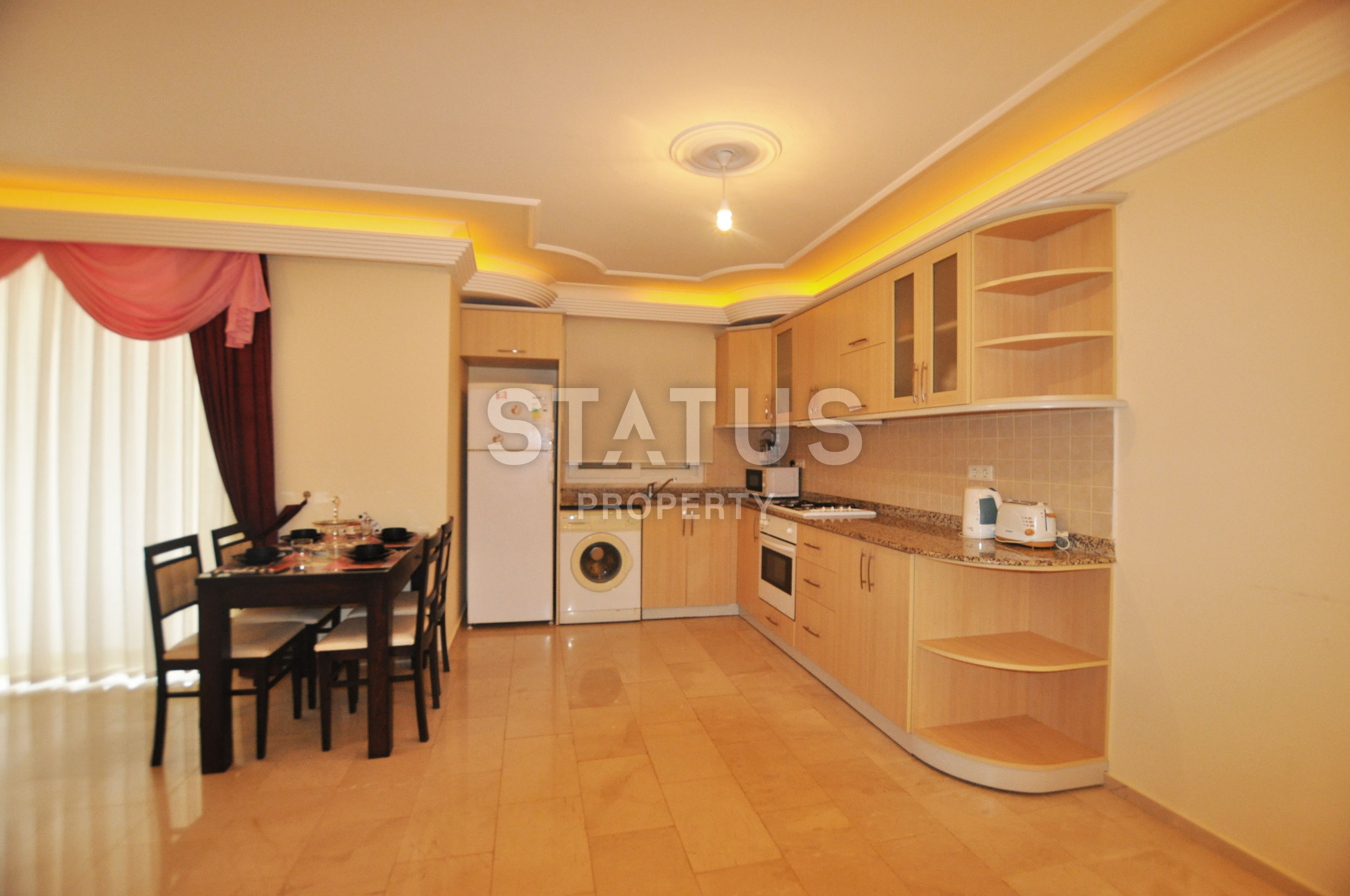 Трехкомнатные апартаменты с мебелью в Махмутларе! 110 м2 фото 4