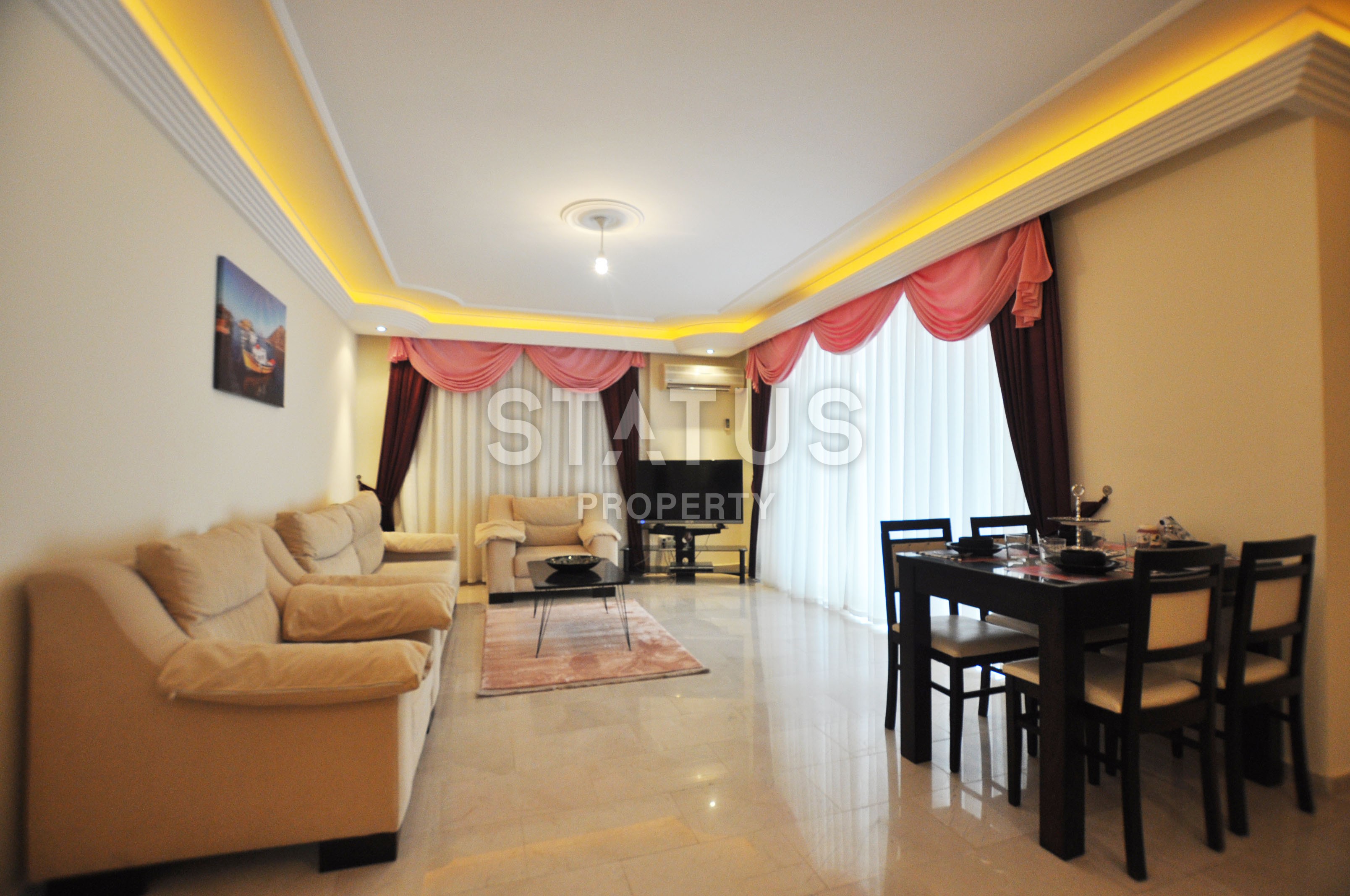 Трехкомнатные апартаменты с мебелью в Махмутларе! 110 м2 фото 5