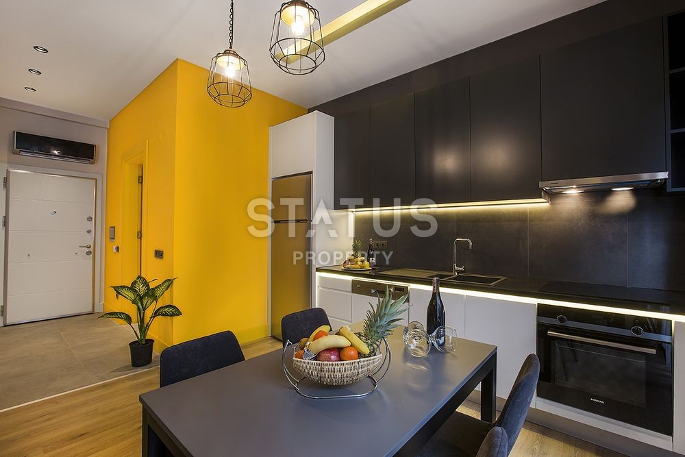 Новые квартиры в центре Алании, Турция, в 350 метрах от пляжа Клеопатры, 54-122 кв.м. фото 24