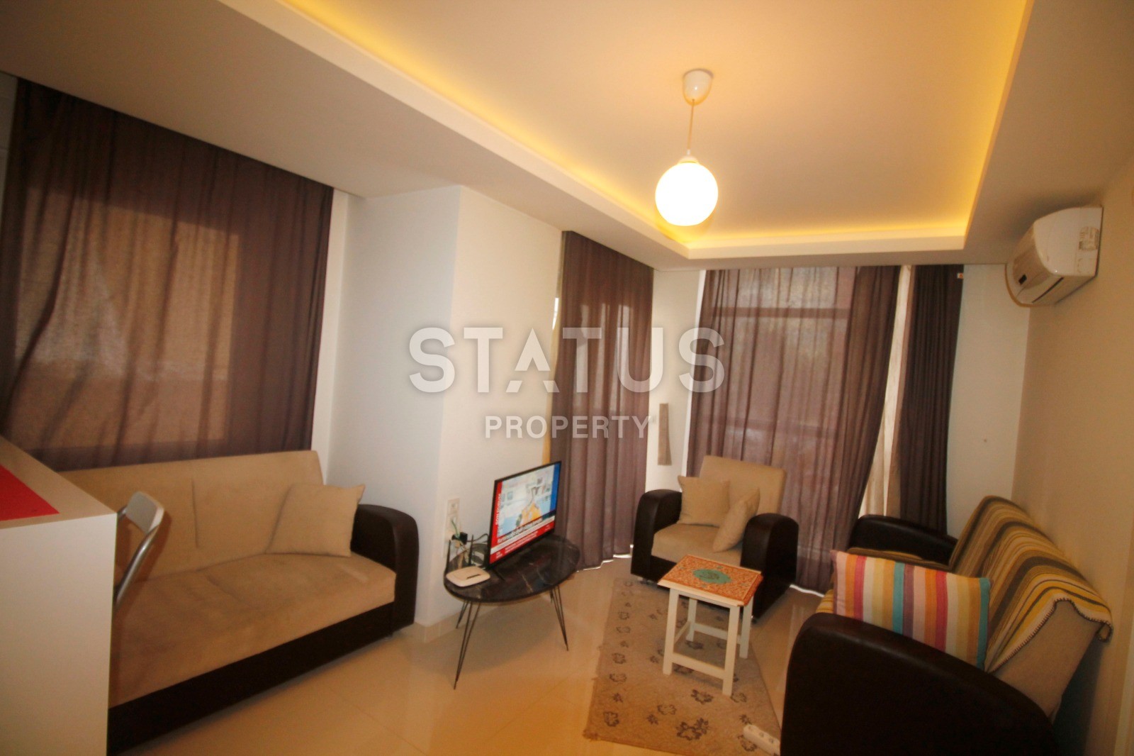 Недорогая квартира 1+1 в новом комплексе в центре Аланьи, 50 м2 фото 8