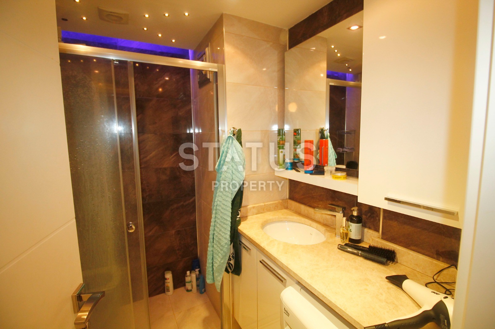 Недорогая квартира 1+1 в новом комплексе в центре Аланьи, 50 м2 фото 12