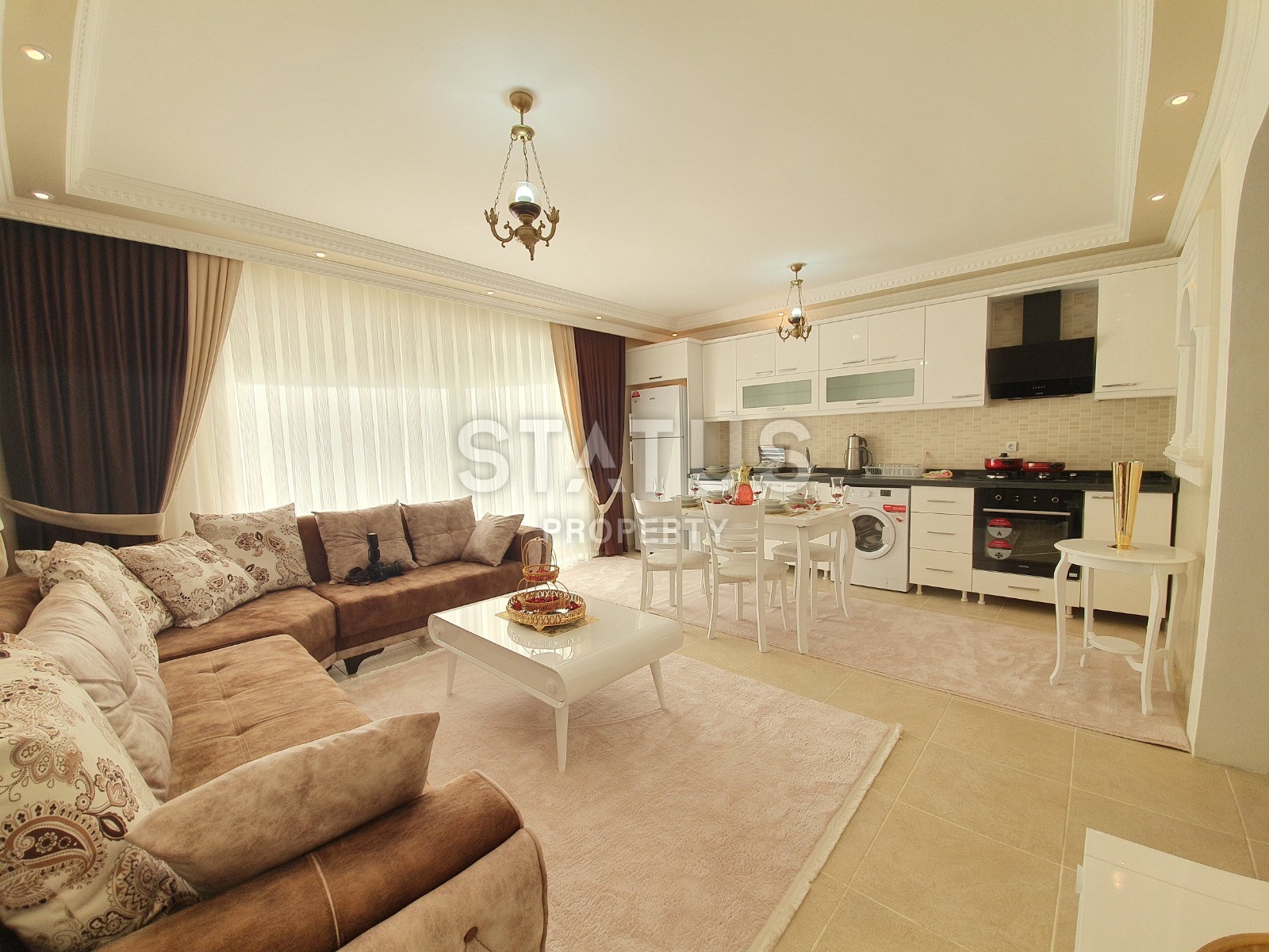 Трехкомнатные апартаменты с новой мебелью в Махмутларе, 120 м2 фото 5