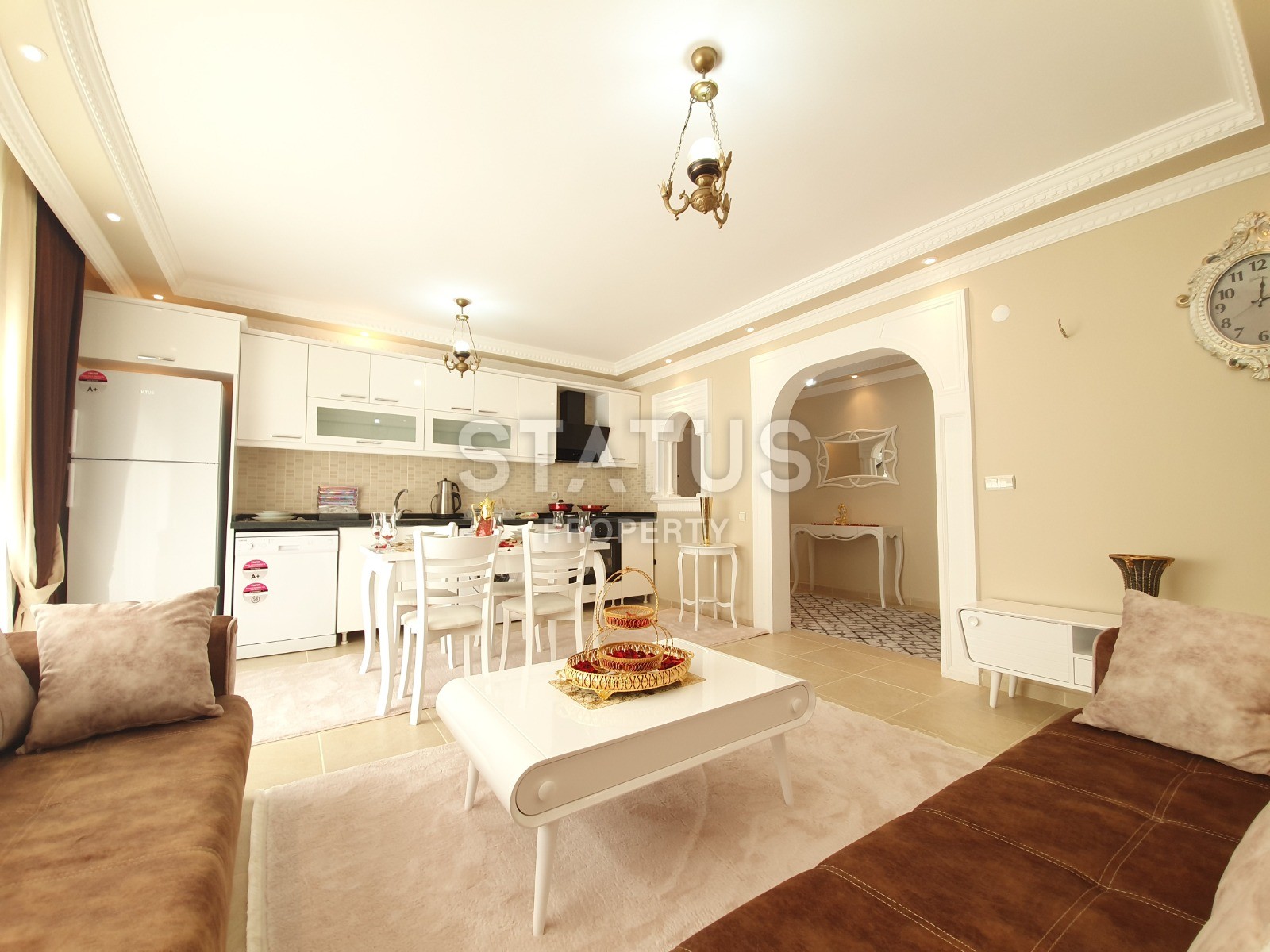 Трехкомнатные апартаменты с новой мебелью в Махмутларе, 120 м2 фото 9