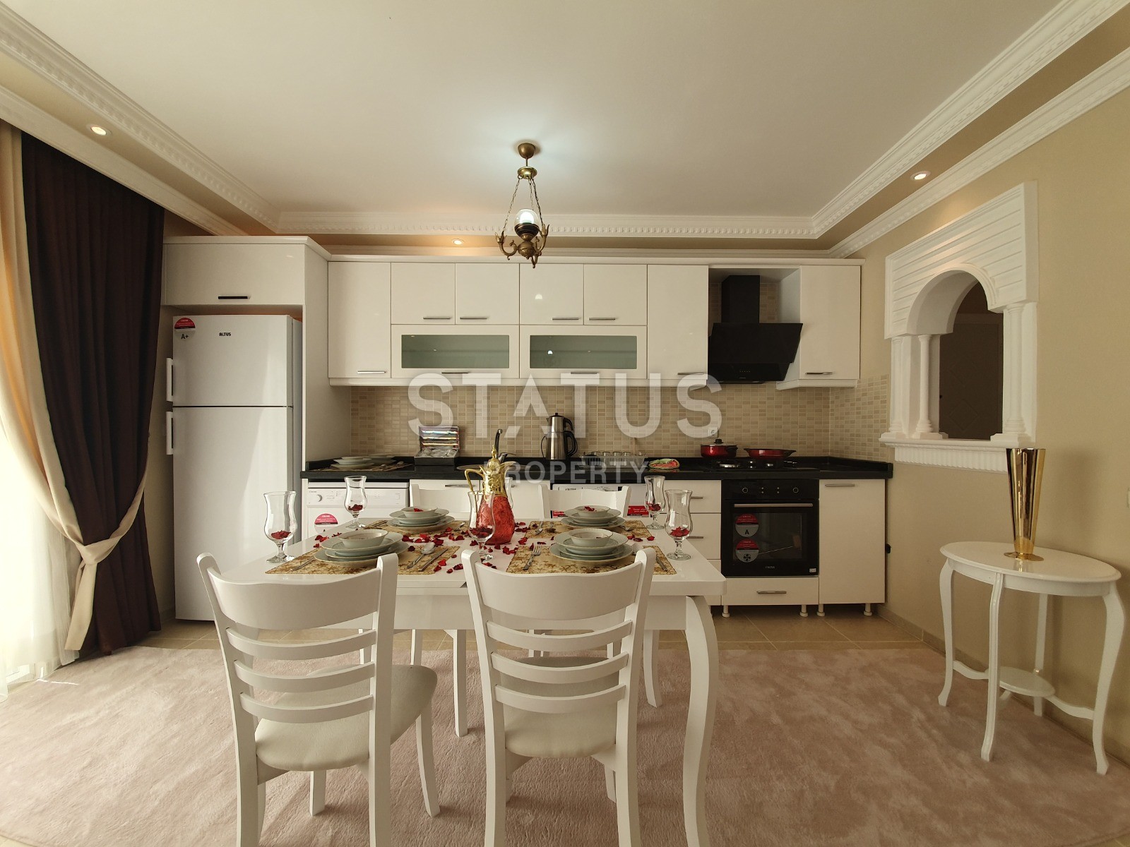 Трехкомнатные апартаменты с новой мебелью в Махмутларе, 120 м2 фото 10