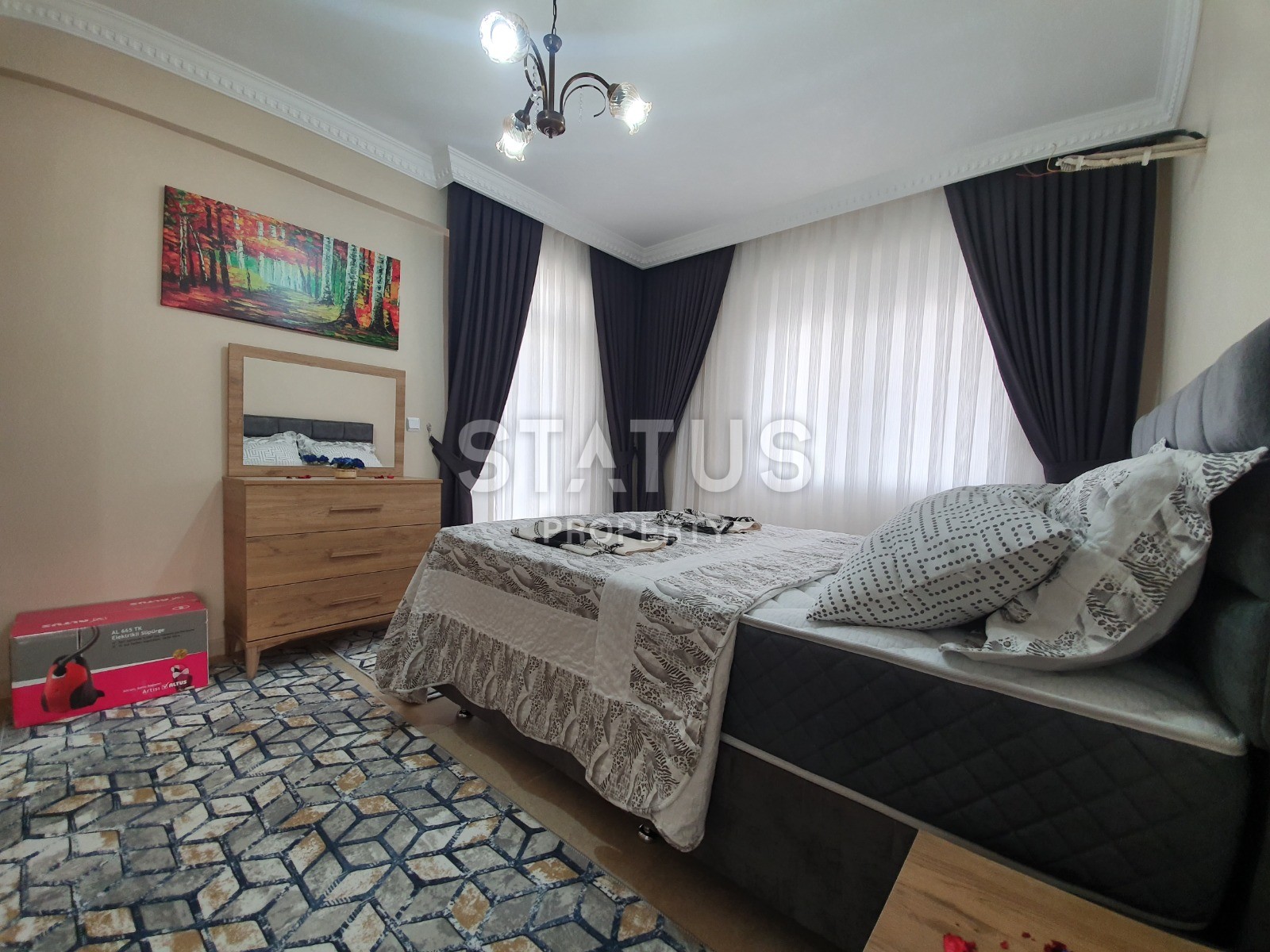 Трехкомнатные апартаменты с новой мебелью в Махмутларе, 120 м2 фото 11