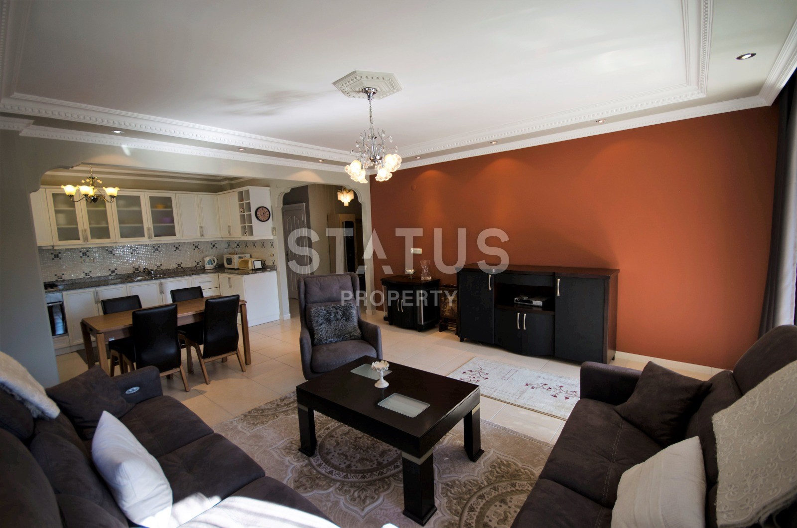 Квартира в центре Алании с капитальным ремонтом 110 кв.м. фото 4