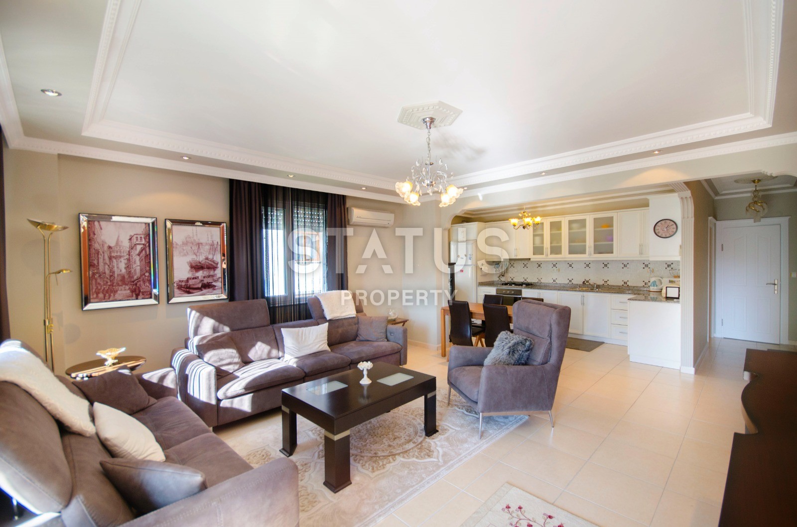 Квартира в центре Алании с капитальным ремонтом 110 кв.м. фото 10