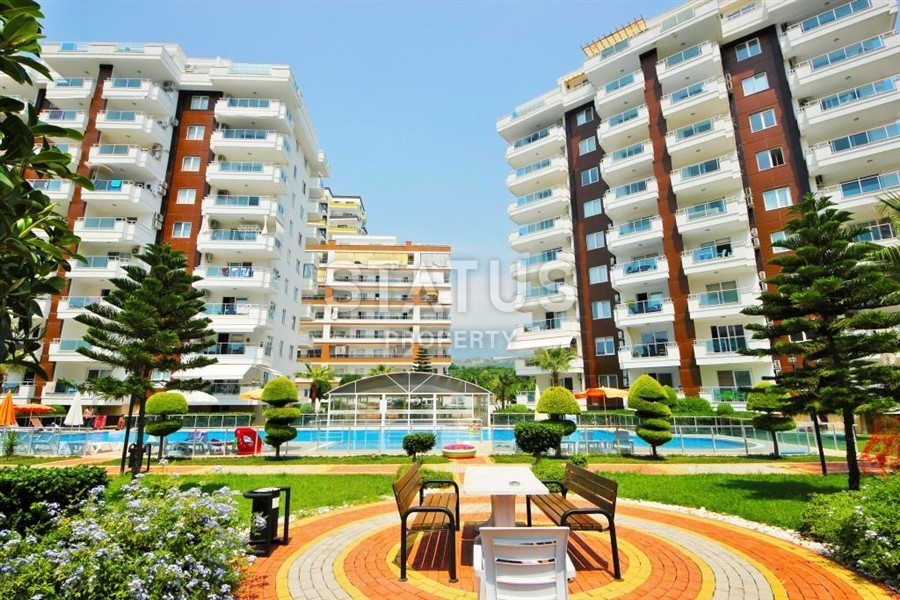 Квартира в комплексе с крытым бассейном в Махмутларе 70 кв.м. фото 1