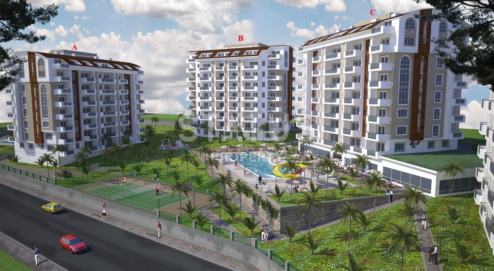 Apartments with different layouts in the elite area of Avsallar фото 3