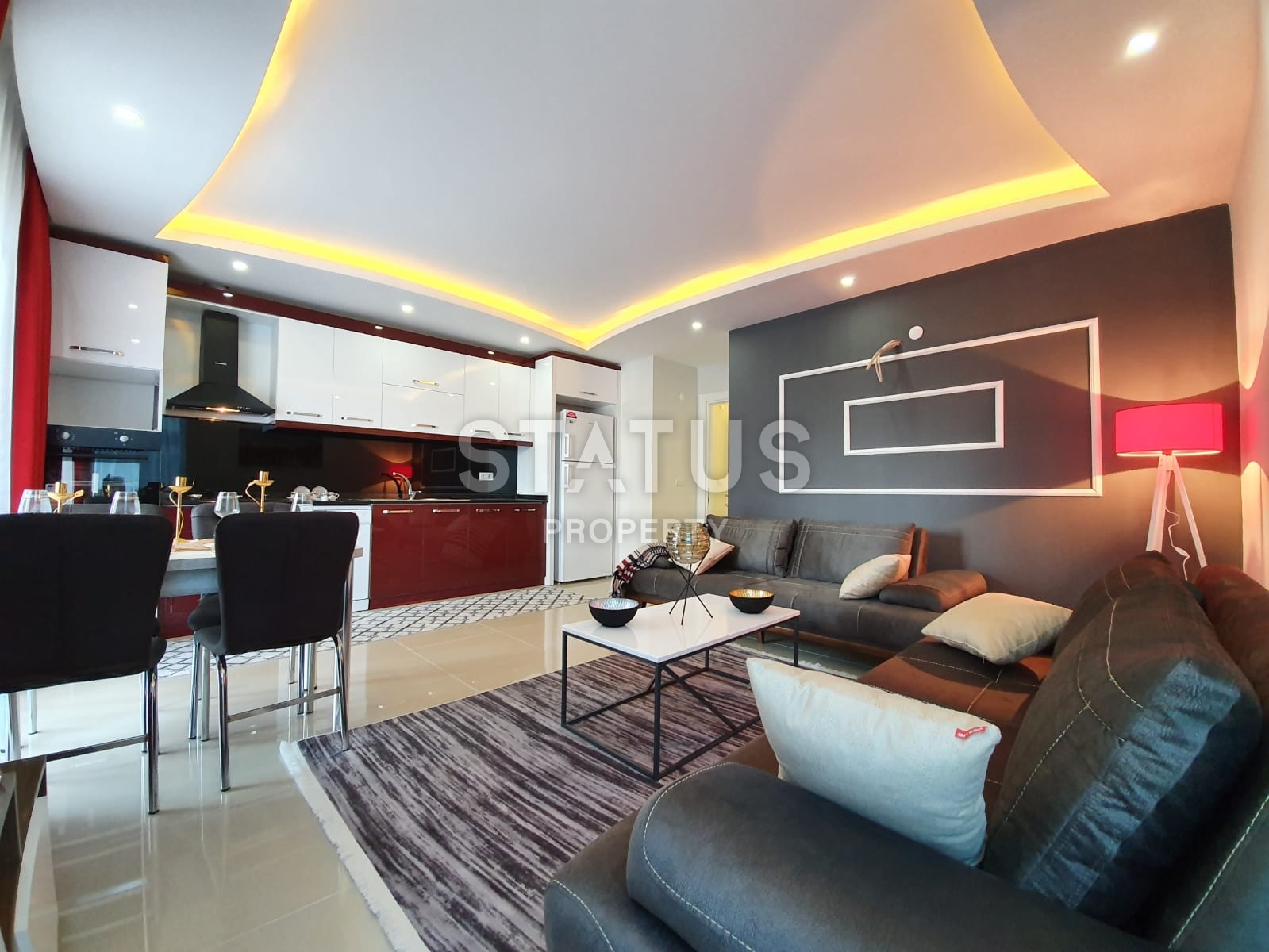 Апартаменты 2+1 с новой мебелью и техникой в Махмутларе, 105 м2 фото 2