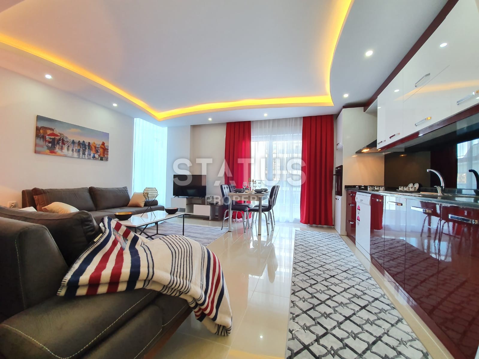 Апартаменты 2+1 с новой мебелью и техникой в Махмутларе, 105 м2 фото 3