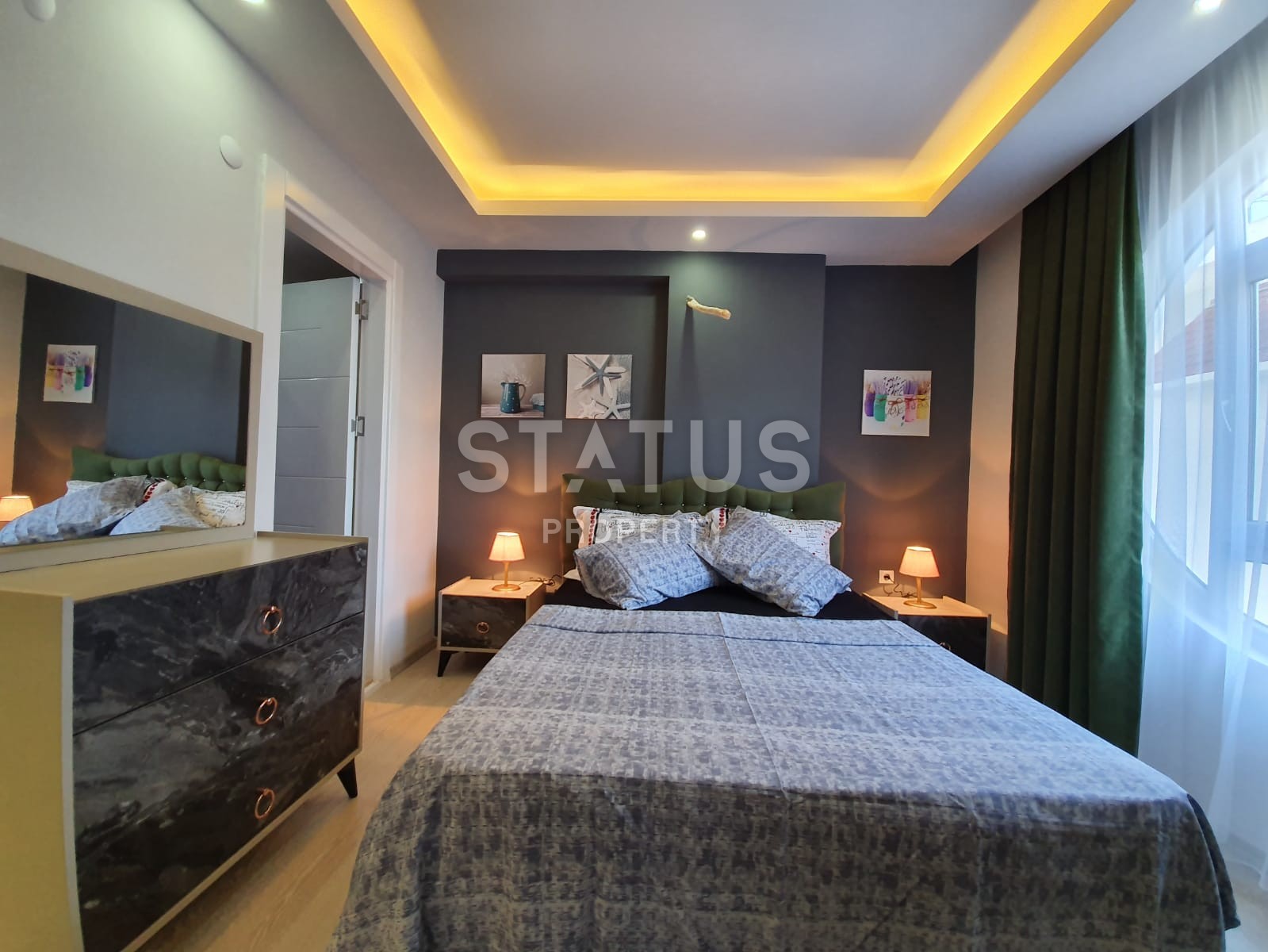 Апартаменты 2+1 с новой мебелью и техникой в Махмутларе, 105 м2 фото 9