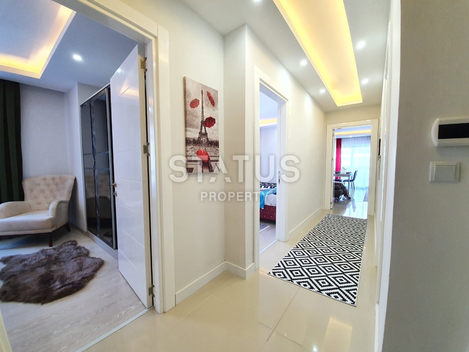 Апартаменты 2+1 с новой мебелью и техникой в Махмутларе, 105 м2 фото 13