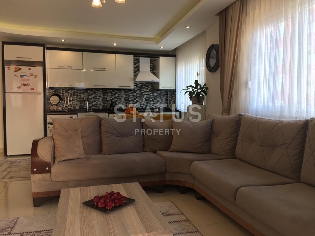 Меблированная двухкомнатная квартира в Махмутларе, площадь  65 м2 фото 11