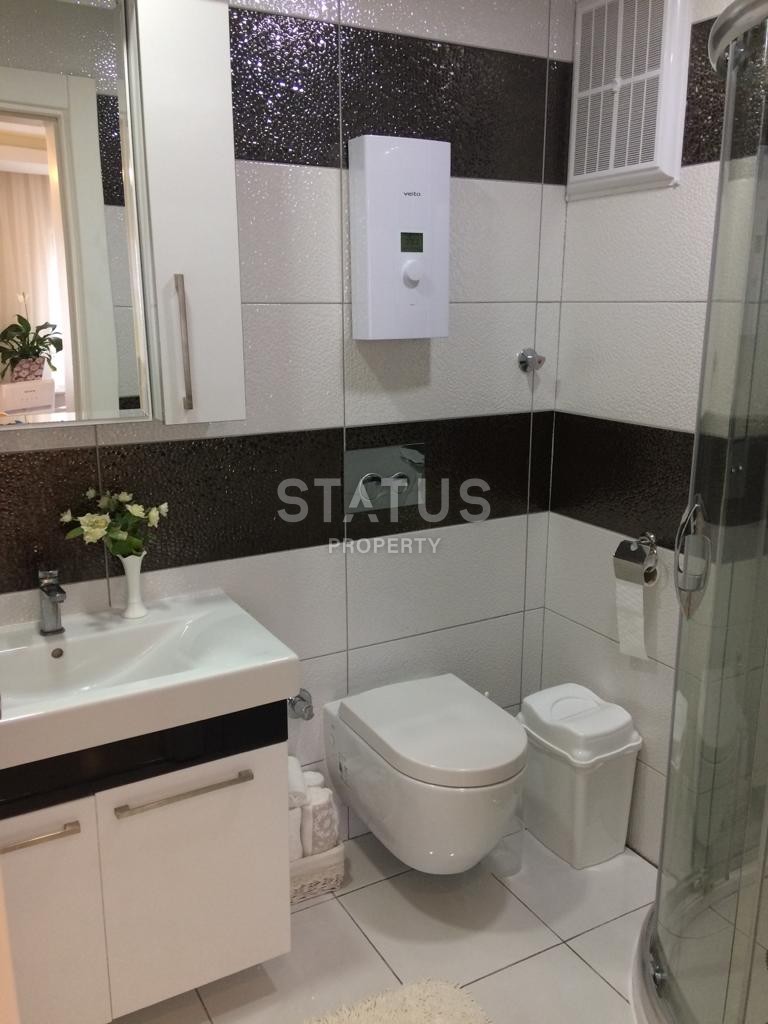 Меблированная двухкомнатная квартира в Махмутларе, площадь  65 м2 фото 17