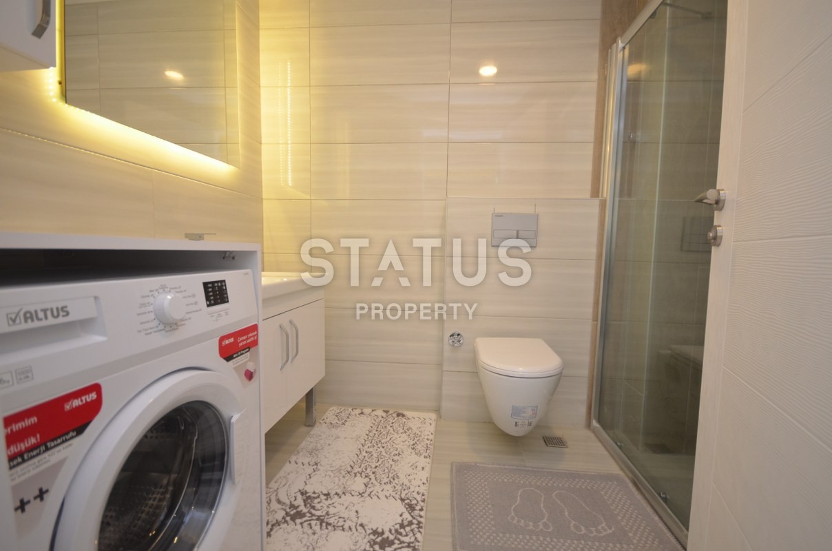 Две квартиры в Махмутларе с видом на море и мебелью на высоком этаже! фото 13