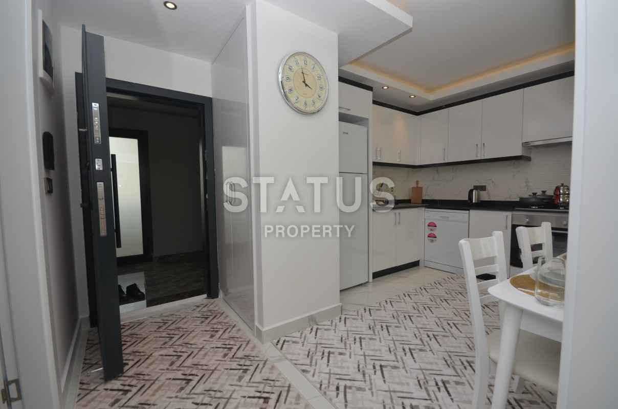 Две квартиры в Махмутларе с видом на море и мебелью на высоком этаже! фото 23