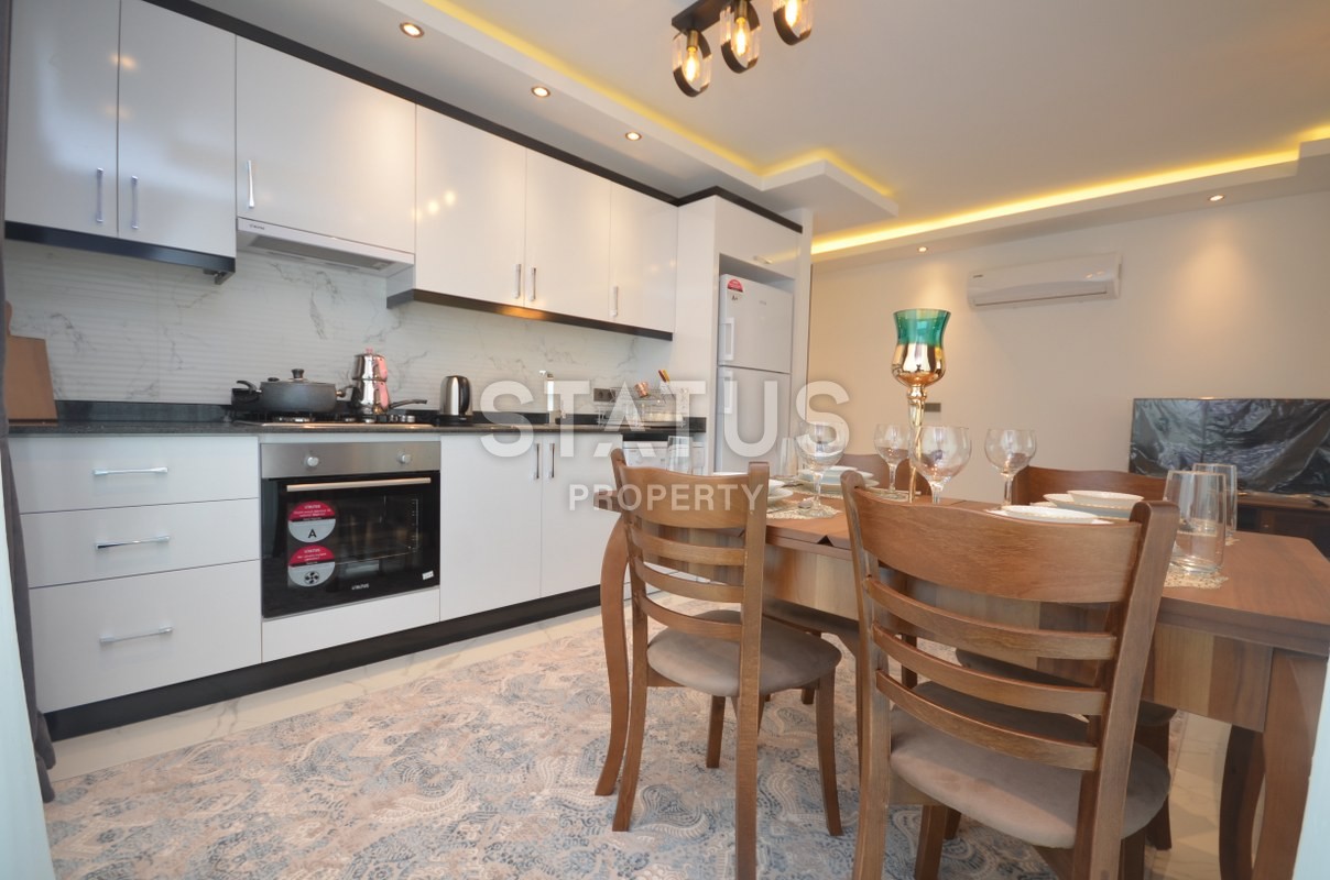 Две квартиры в Махмутларе с видом на море и мебелью на высоком этаже! фото 37