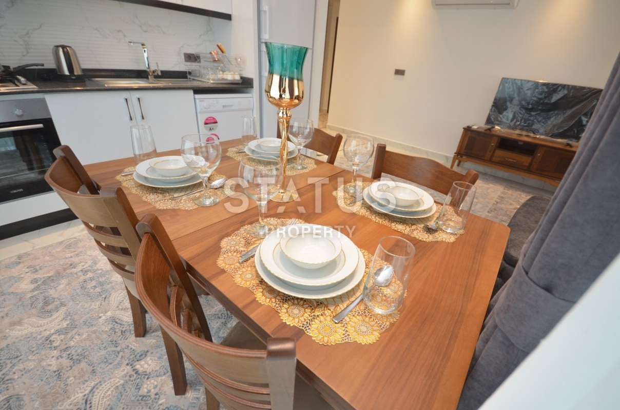 Две квартиры в Махмутларе с видом на море и мебелью на высоком этаже! фото 38