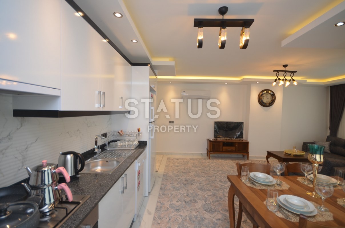 Две квартиры в Махмутларе с видом на море и мебелью на высоком этаже! фото 39