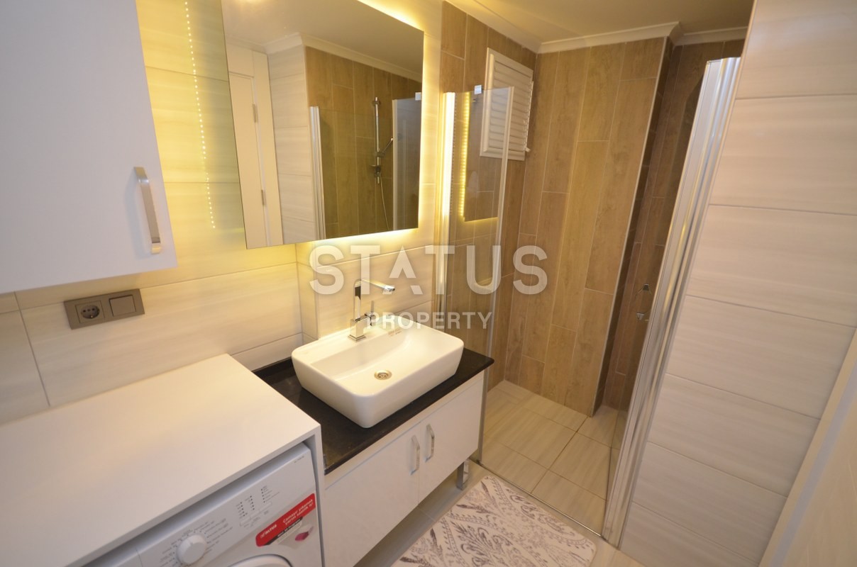 Две квартиры в Махмутларе с видом на море и мебелью на высоком этаже! фото 43