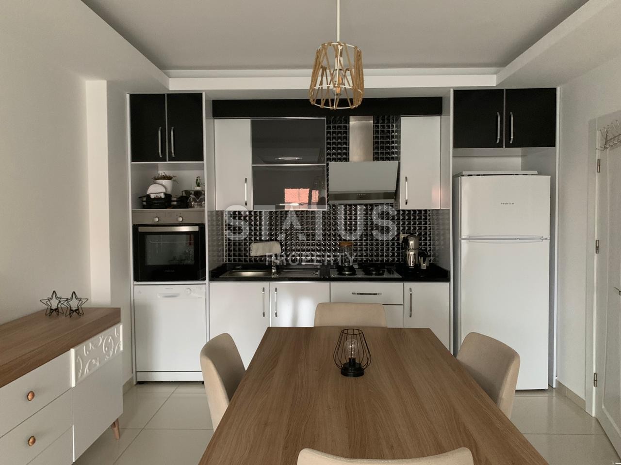 Двухкомнатная квартира с хорошей мебелью и техникой в Махмутларе, 65 м2 фото 3