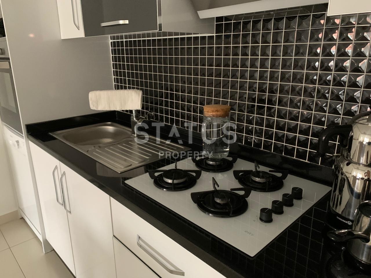 Двухкомнатная квартира с хорошей мебелью и техникой в Махмутларе, 65 м2 фото 5