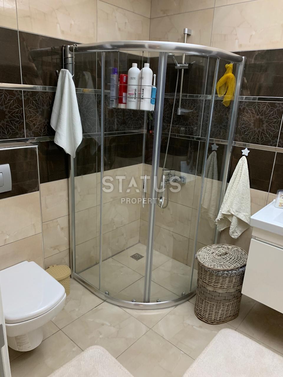 Двухкомнатная квартира с хорошей мебелью и техникой в Махмутларе, 65 м2 фото 12