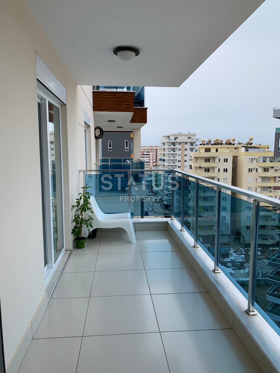 Двухкомнатная квартира с хорошей мебелью и техникой в Махмутларе, 65 м2 фото 13