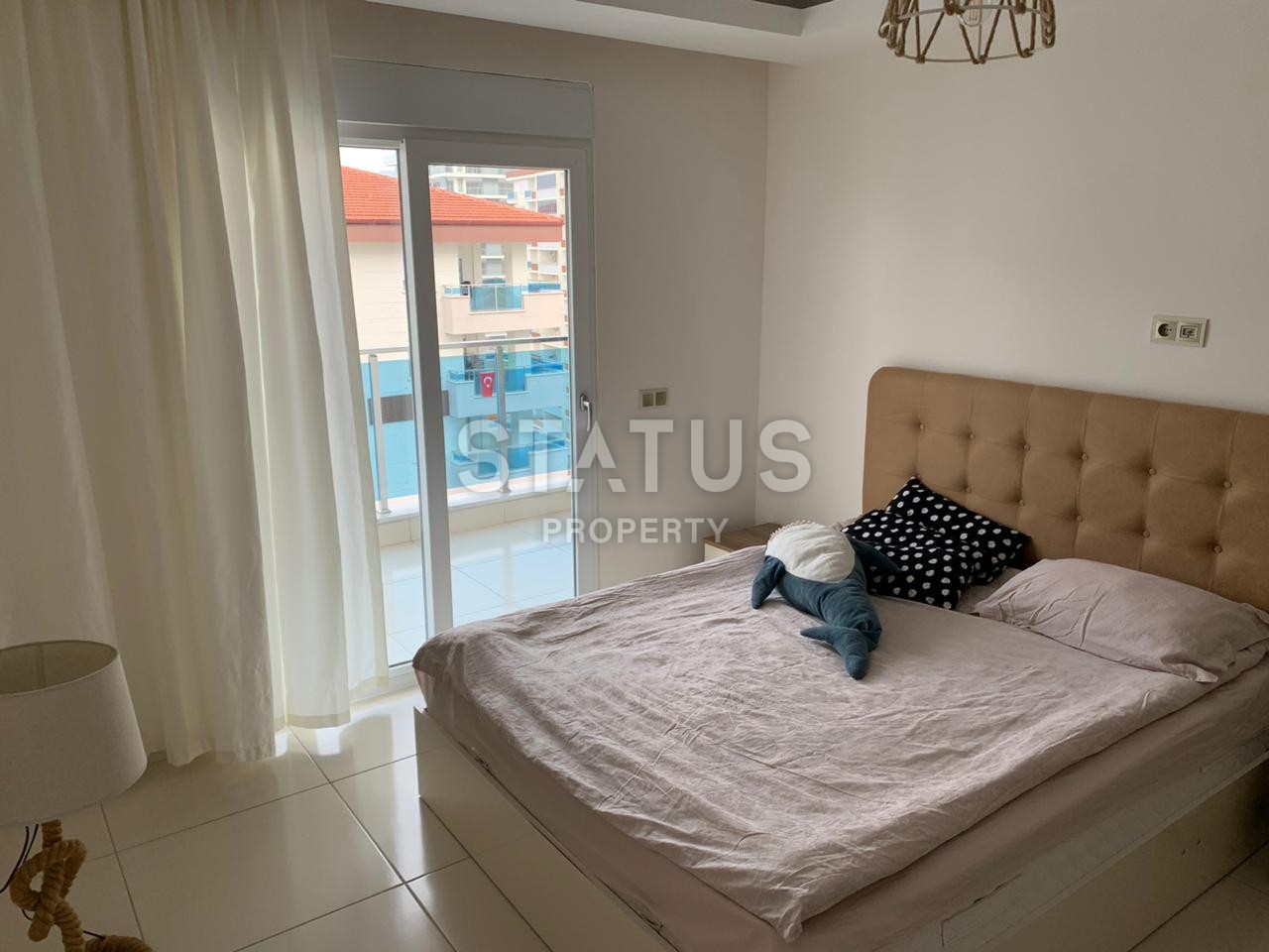 Двухкомнатная квартира с хорошей мебелью и техникой в Махмутларе, 65 м2 фото 14