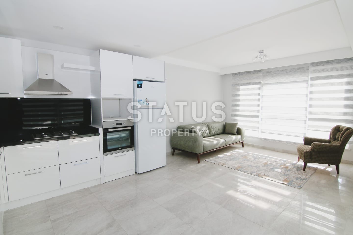 Отличная квартира в Махмутларе с мебелью недорого! 70 кв.м. фото 23