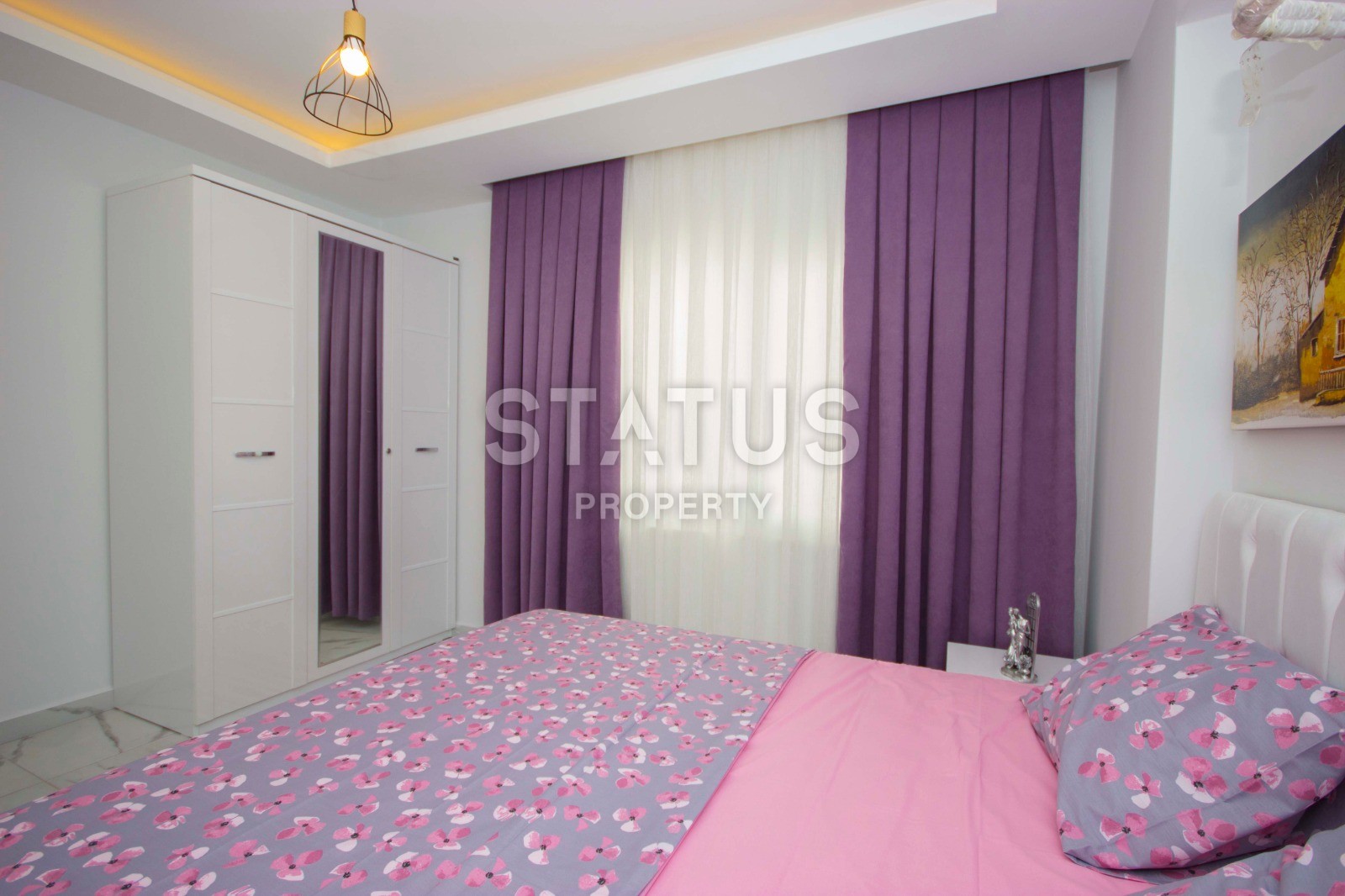 Квартира в Мхмутларе в самом центре! Мебель в цене! 70 кв.м. фото 11