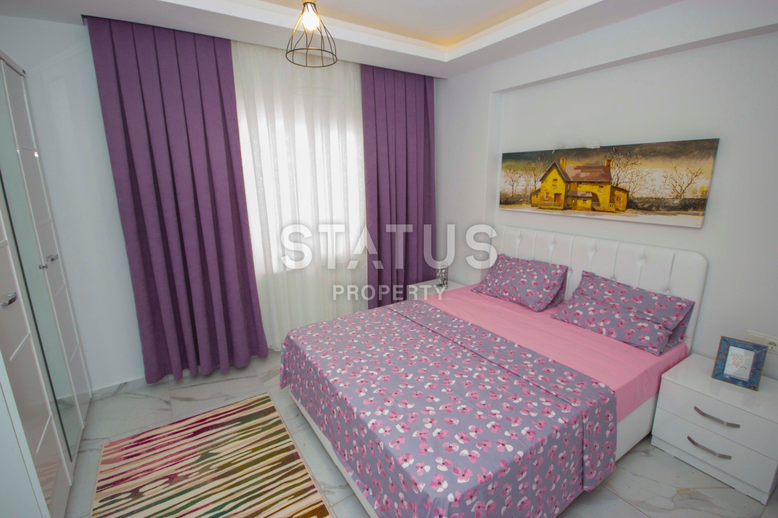 Квартира в Мхмутларе в самом центре! Мебель в цене! 70 кв.м. фото 12