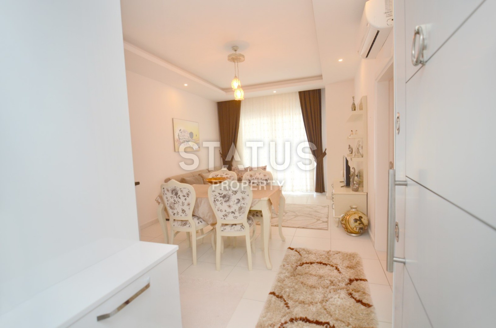 Квартира в Махмутларе! Новый дом! Мебель и техника в цене! 60 кв.м. фото 12