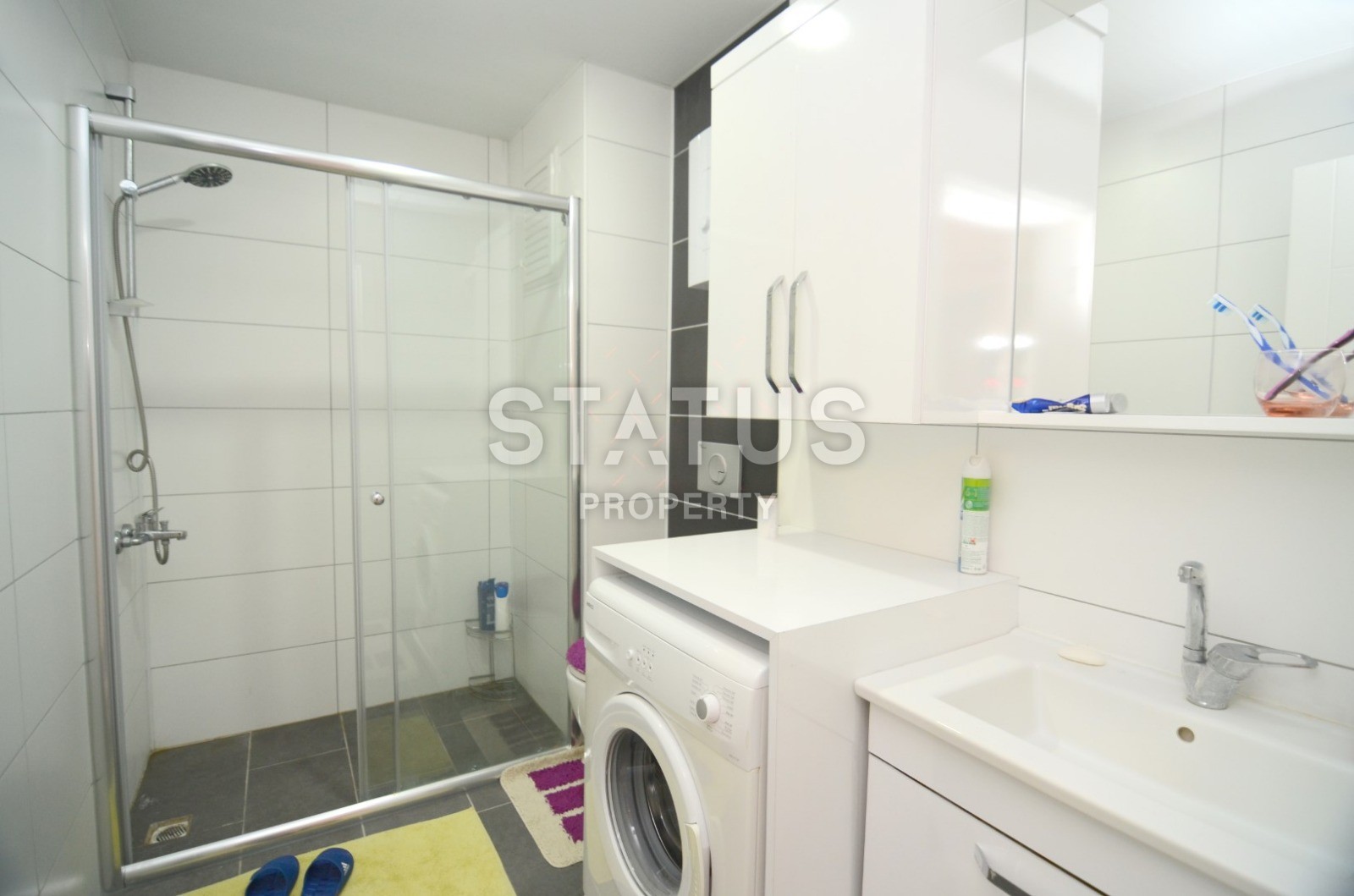 Квартира в Махмутларе! Новый дом! Мебель и техника в цене! 60 кв.м. фото 14