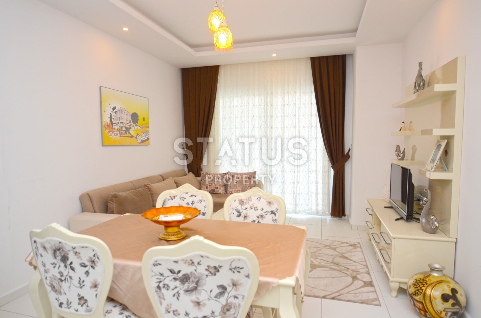 Квартира в Махмутларе! Новый дом! Мебель и техника в цене! 60 кв.м. фото 16