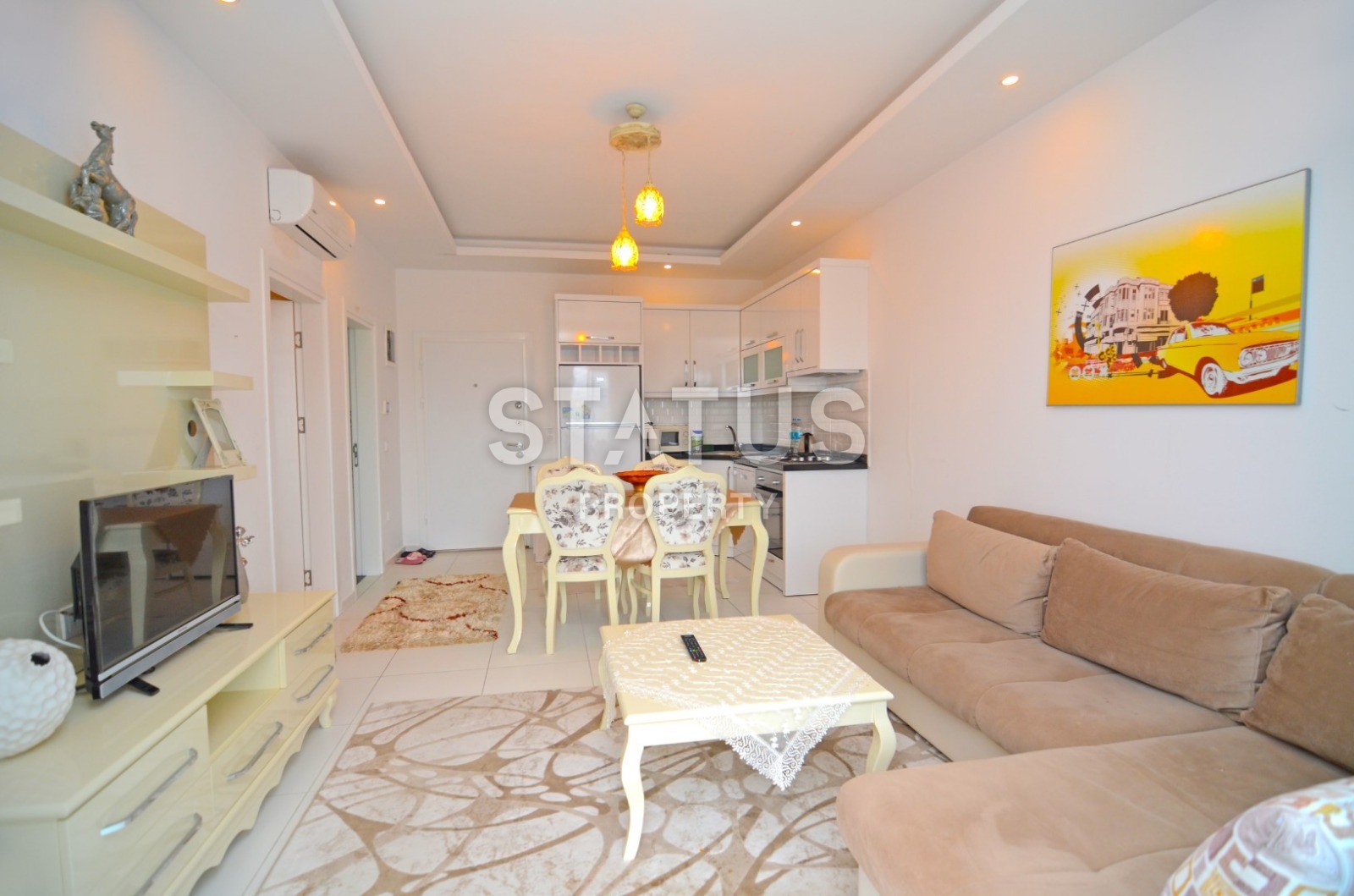 Квартира в Махмутларе! Новый дом! Мебель и техника в цене! 60 кв.м. фото 18