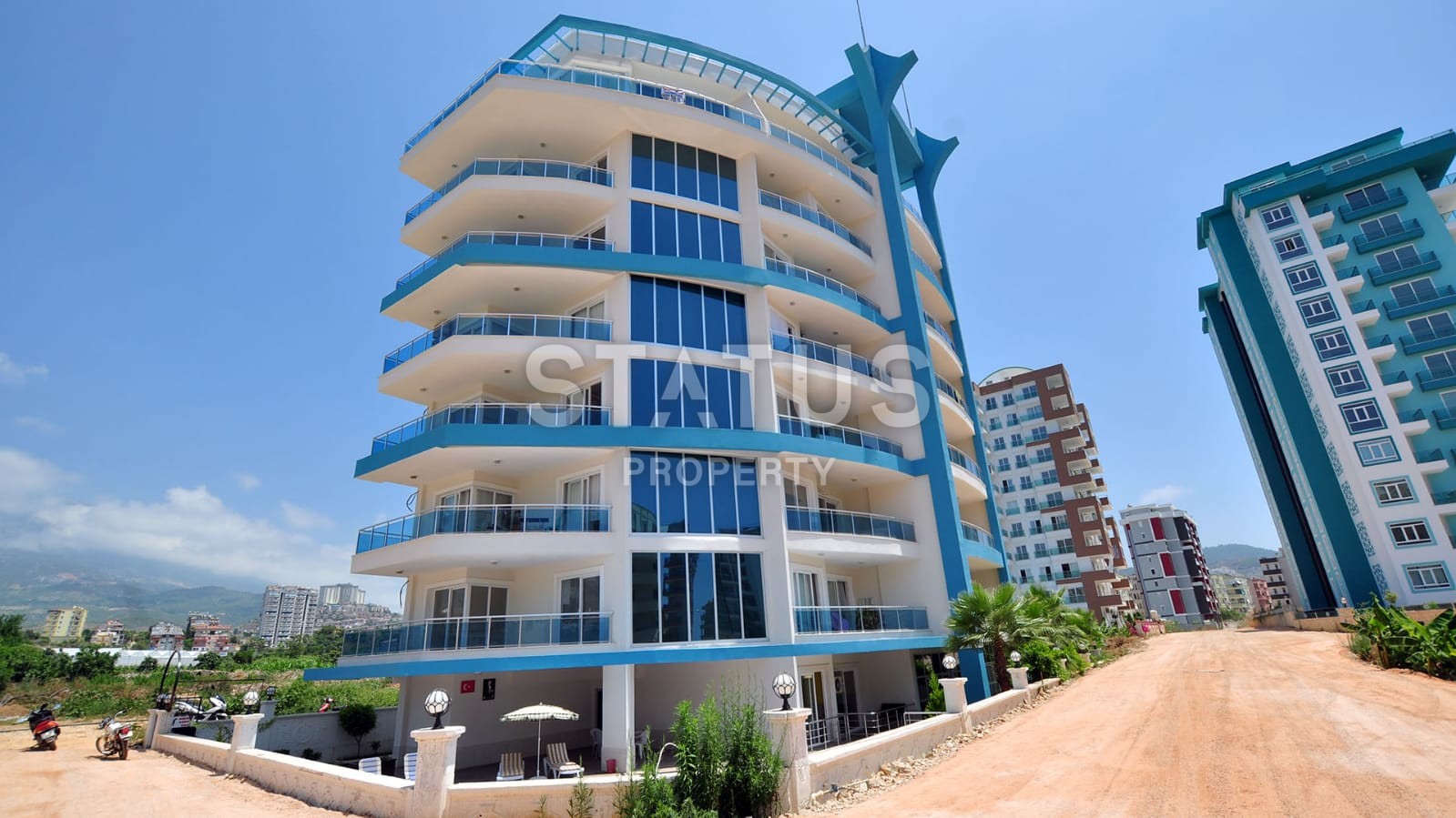 Уютная квартира 1+1 с новой мебелью с видом на море! Махмутлар, 200 м фото 2