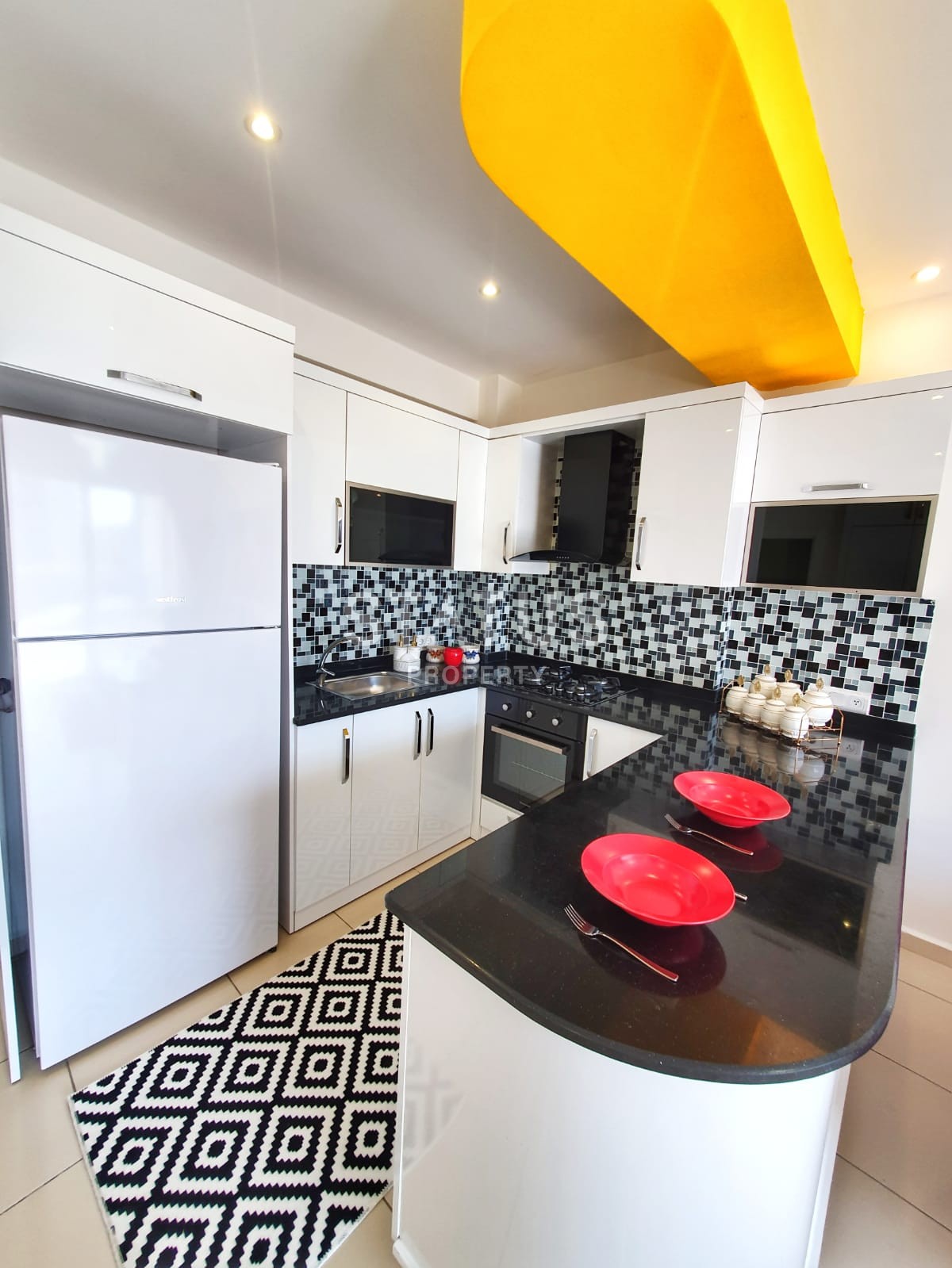 Уютная квартира 1+1 с новой мебелью с видом на море! Махмутлар, 200 м фото 10