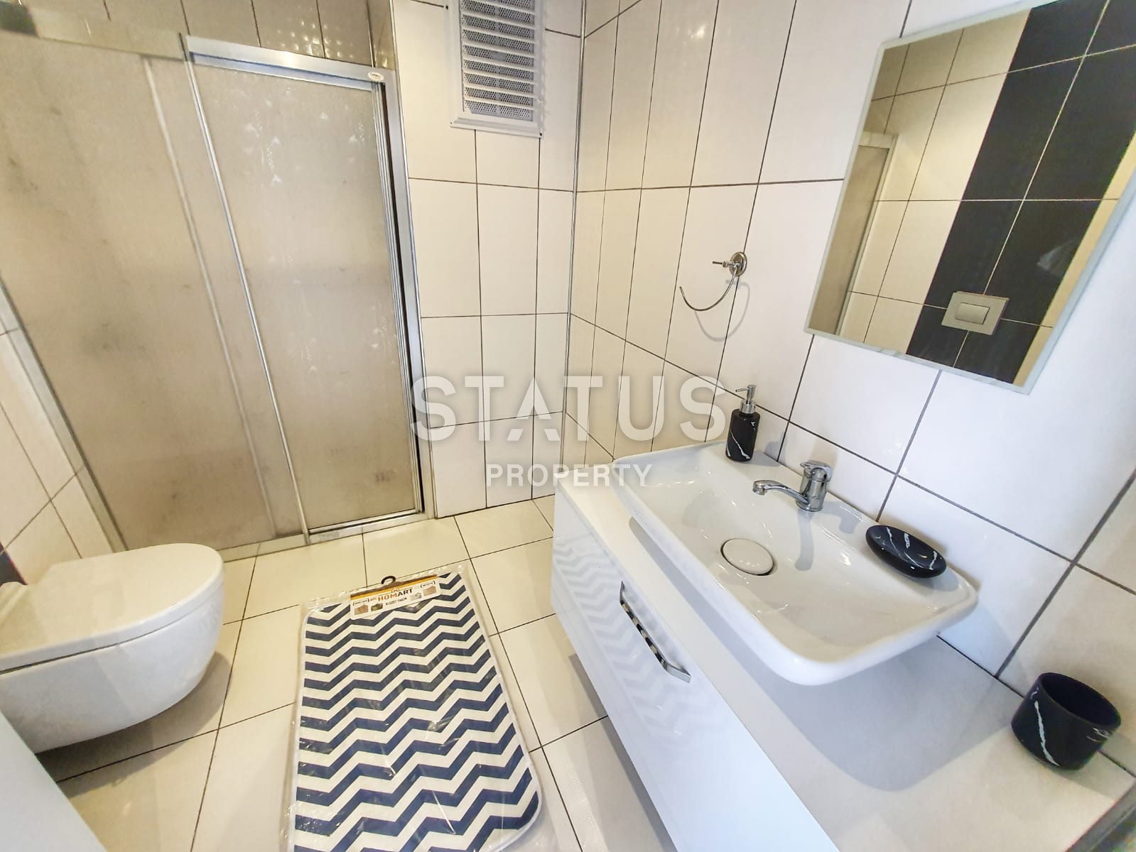 Уютная квартира 1+1 с новой мебелью с видом на море! Махмутлар, 200 м фото 13