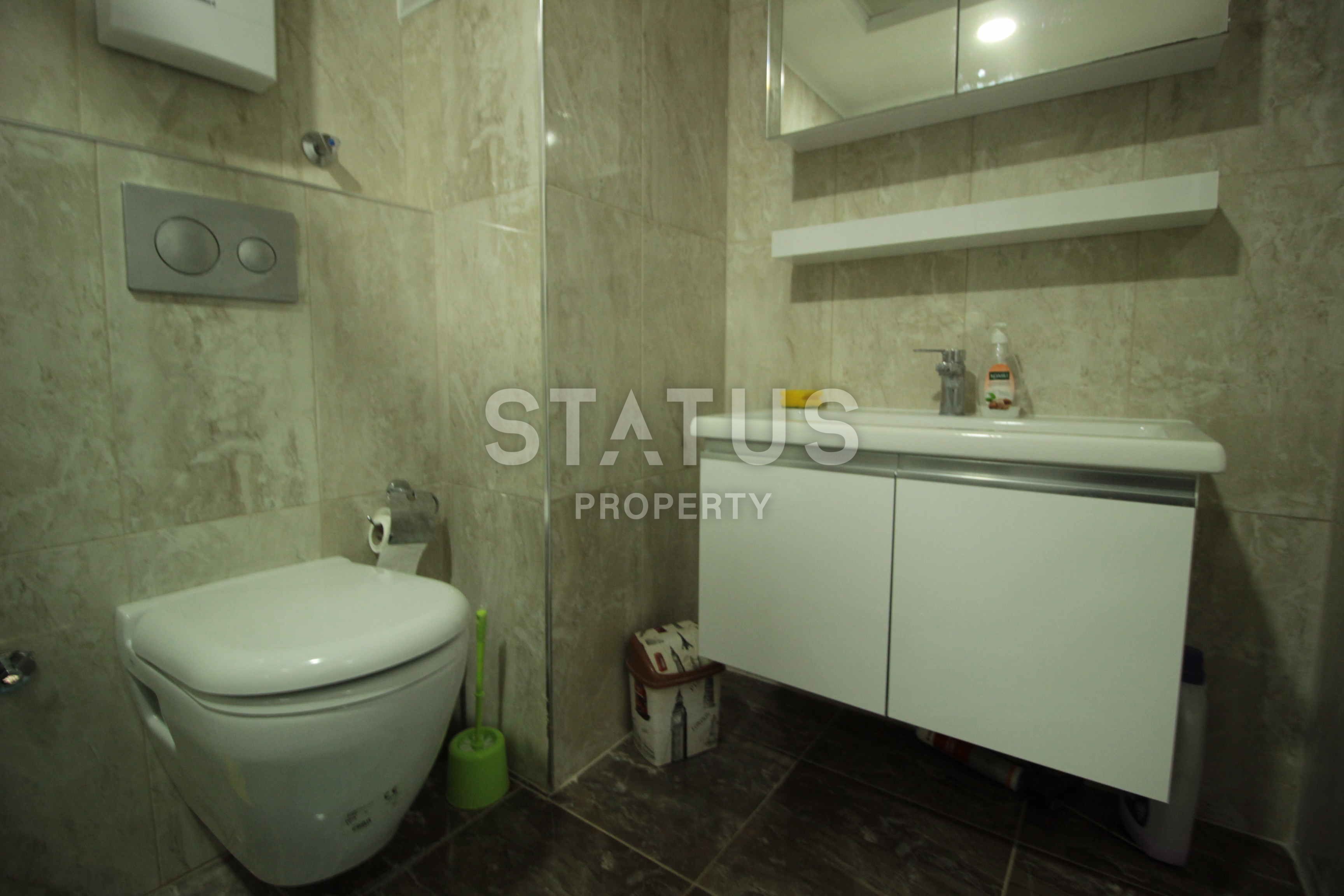 Двухкомнатная квартира с мебелью в Авсалларе, 65 м2 фото 30