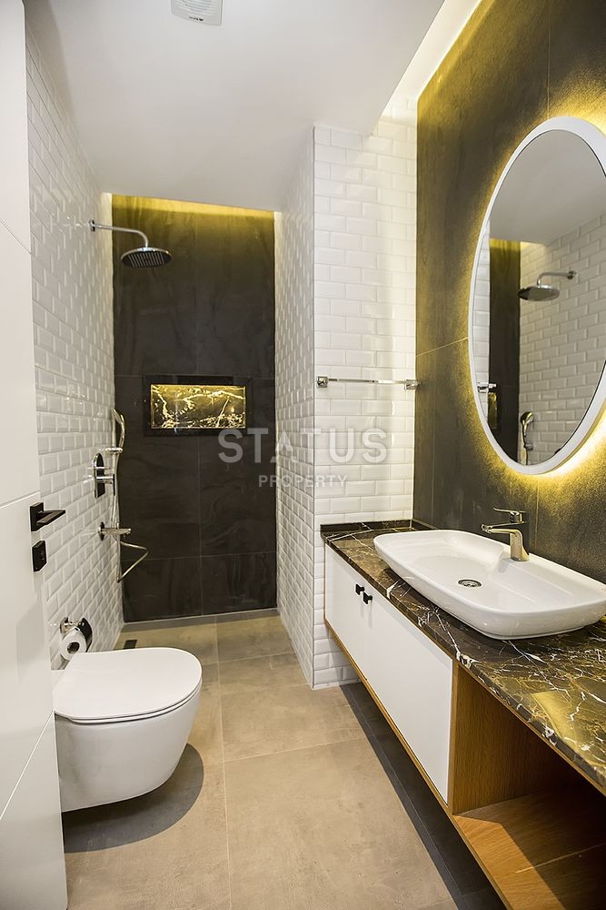 Новые квартиры в центре Алании, Турция, в 350 метрах от пляжа Клеопатры, 54-122 кв.м. фото 33