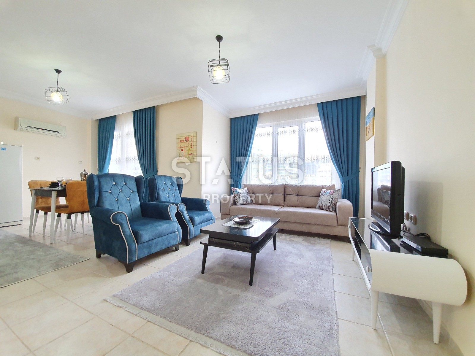 Недорого!!! Квартира 3+1 с видом на море и горы в Махмутларе, 120 м2 фото 3