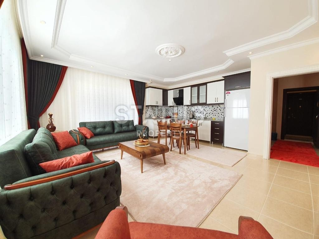 Апартаменты 2+1 с новой мебелью и видом на море! Махмутлар, 110 м2 фото 1