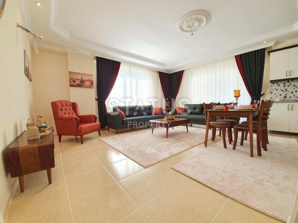 Апартаменты 2+1 с новой мебелью и видом на море! Махмутлар, 110 м2 фото 2