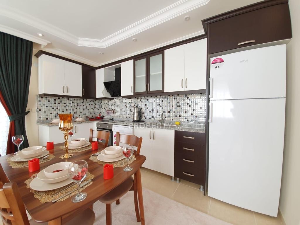 Апартаменты 2+1 с новой мебелью и видом на море! Махмутлар, 110 м2 фото 4